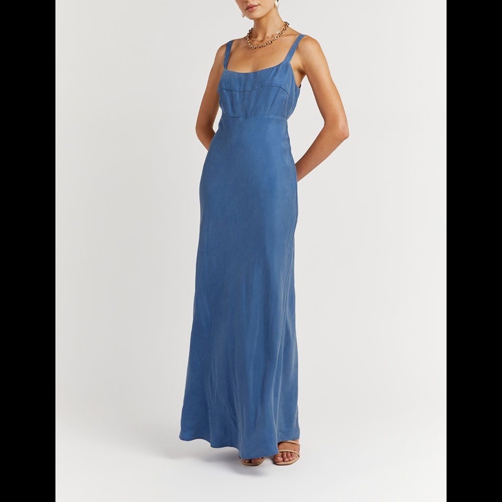 Dissh dress cobalt blue
